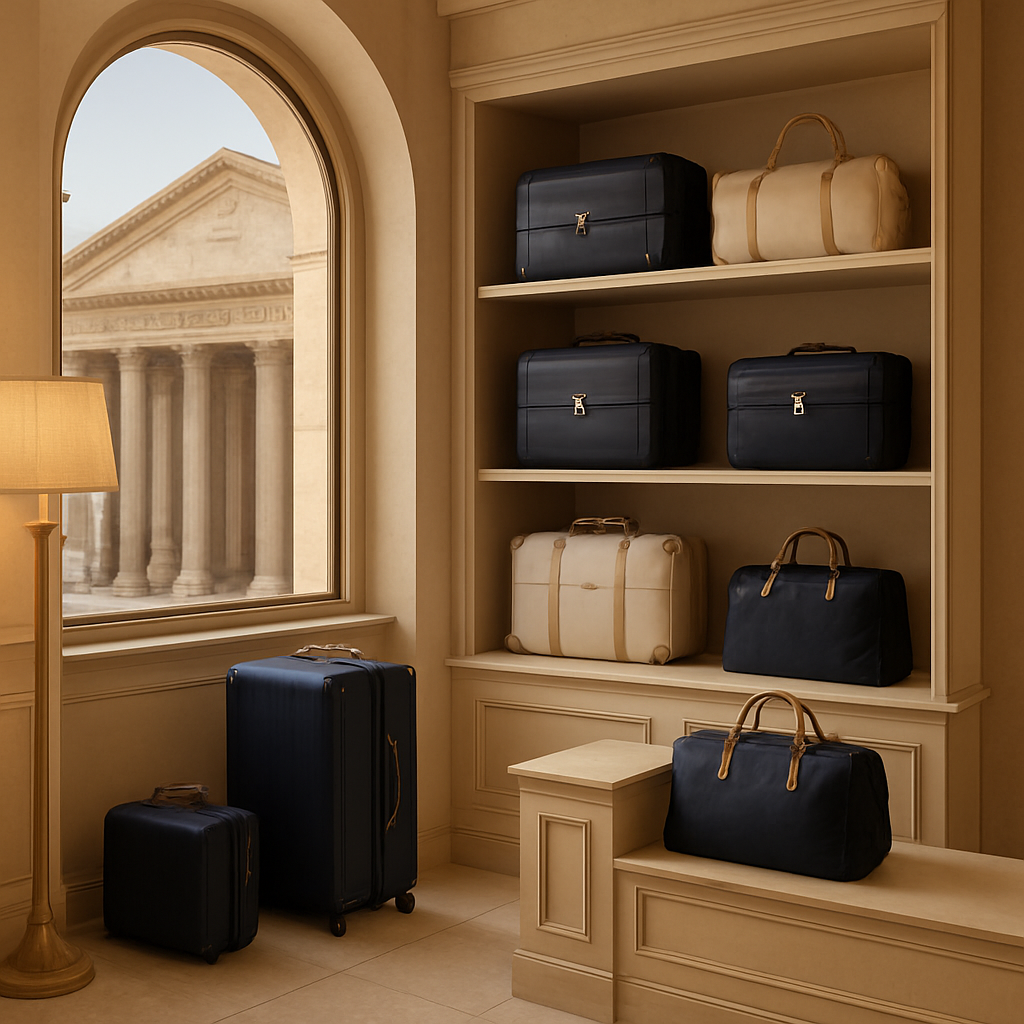 Luggage storage room near the Pantheon in Rome